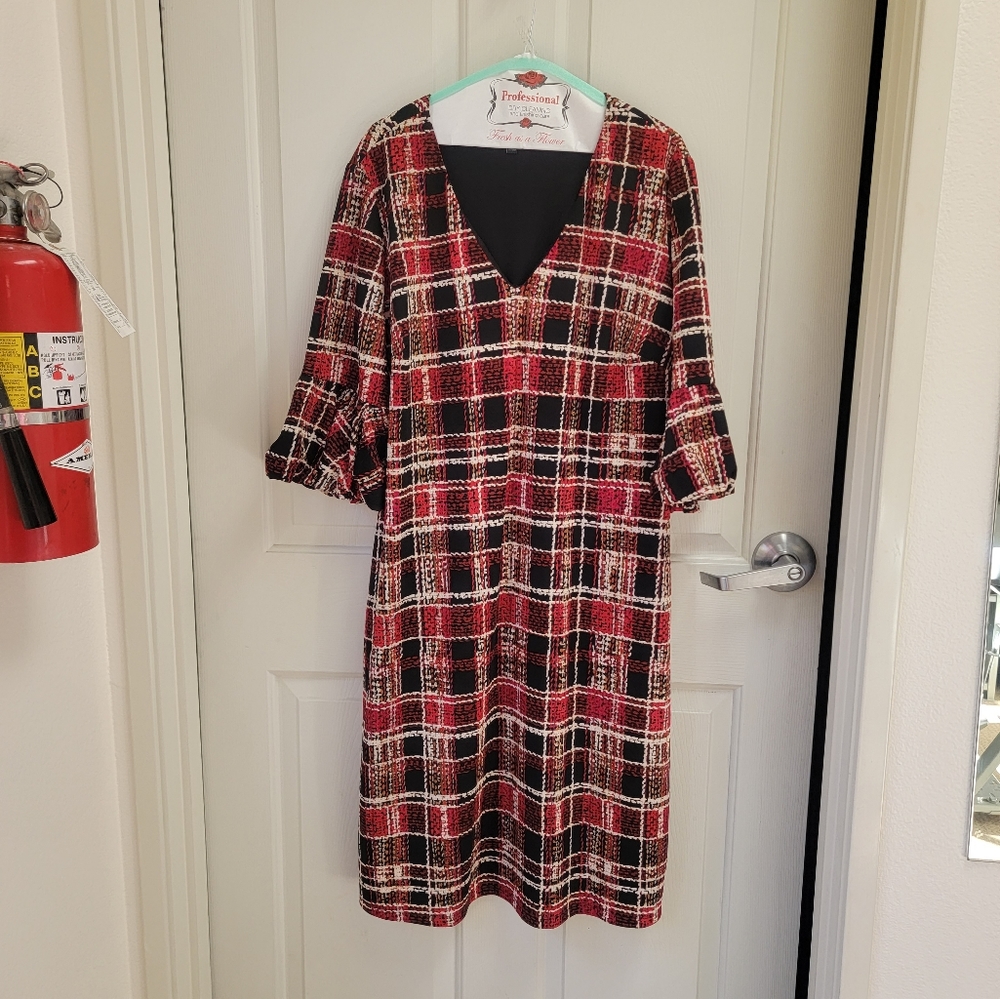 Plad "Glamour" dress size 16w
